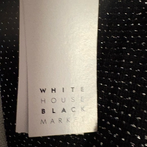 NWT Size 6 Elegant Black Wrap Dress! Beautiful! A glitter stunner! - Picture 2 of 11